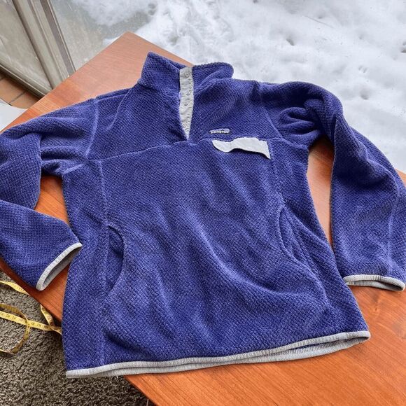 PATAGONIA Women's Indigo Re-Tool Snap-T® Polartech Fleece Pullover, SZ S - Picture 9 of 9